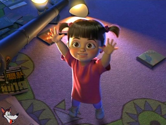 Boo from Monsters Inc