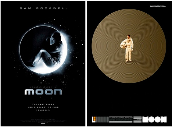 Moon unused posters