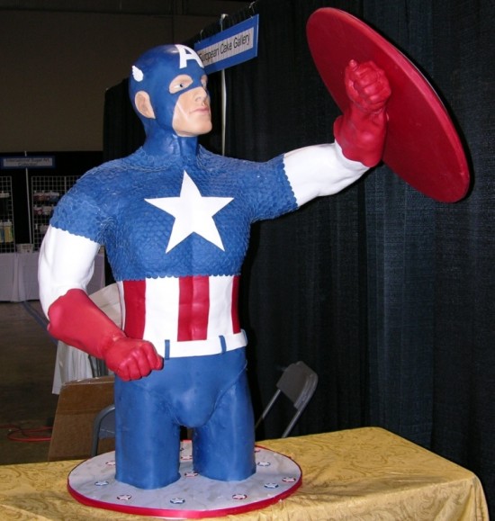 Captain America Cake