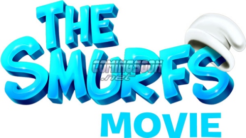 The Smurfs Movie logo 