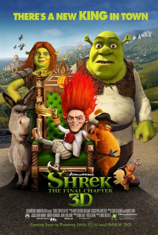 Shrek Forever After UK Poster