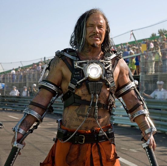 Mickey Rourke as Whiplash in Iron Man 2