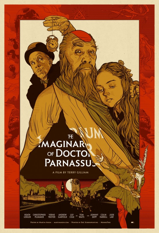 Martin Ansin's The Imaginarium of Dr. Parnassus Poster