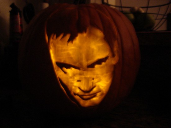 Quentin Tarantino Pumpkin Jackolantern
