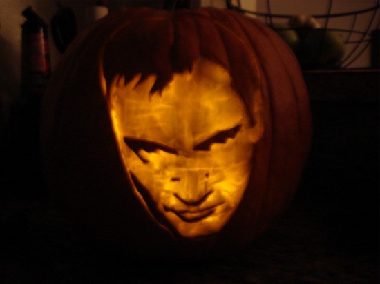 Quentin Tarantino Pumpkin Jackolantern