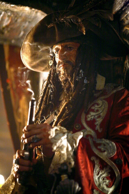 Keith Richards in Pirates of the Caribbean