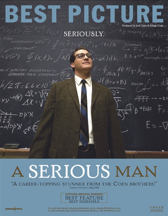 A Serious Man For Your Consideration Awards