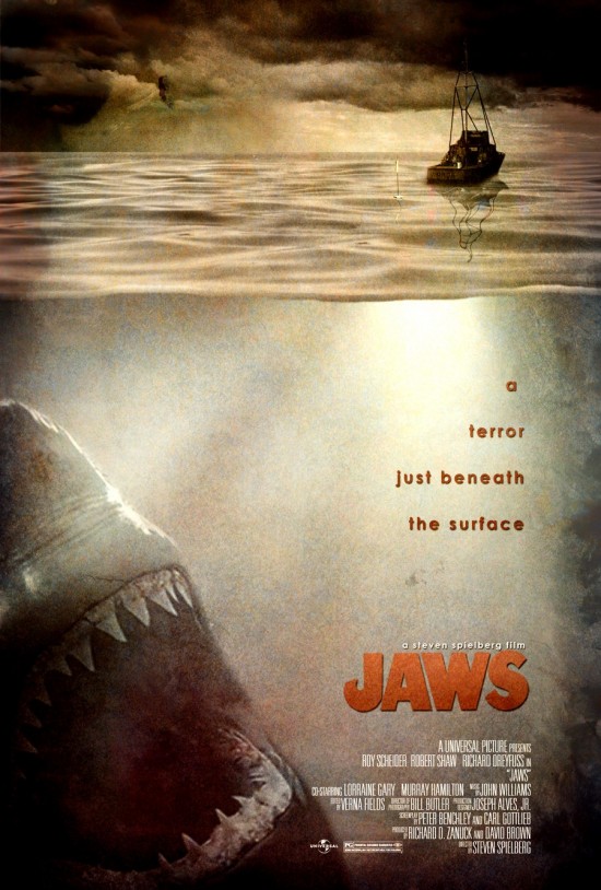 Jaws poster fan made