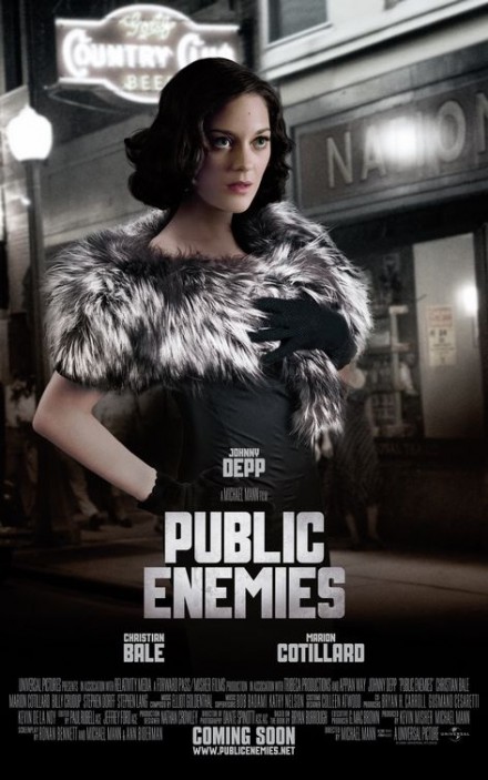 Public Enemies Character poster