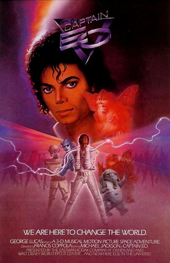 Captain EO Poster