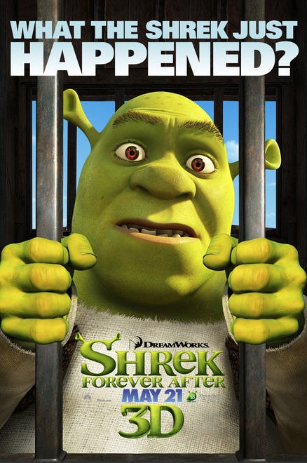 Shrek Forever After Character Banner