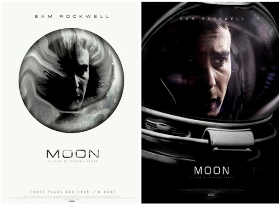 Moon unused poster