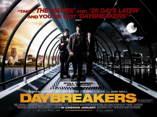 daybreakers uk quad poster