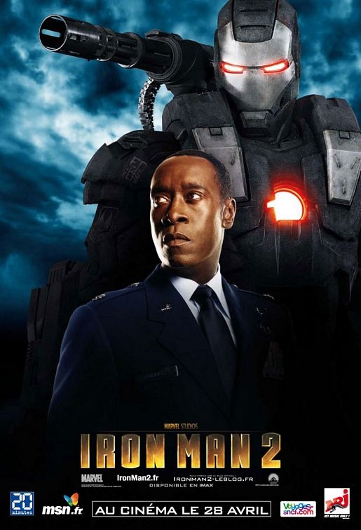 French Iron Man 2 Poster War Machine