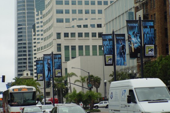 Tron Legacy Comic-Con banners